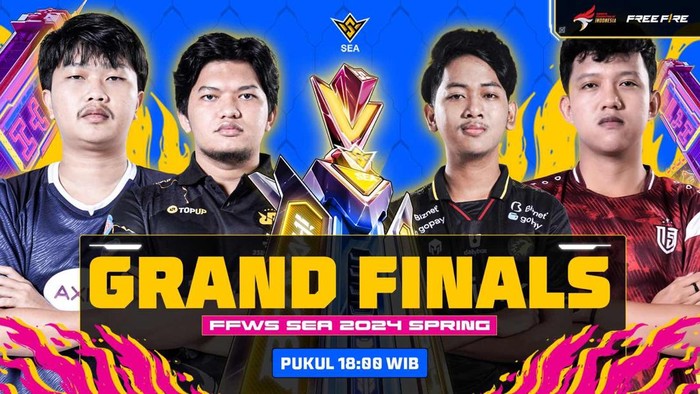 Grand final Free Fire World Series Southeast Asia (FFWS SEA) 2024 Spring akan segera bergulir. Wakil Indonesia di kompetisi ini siap membungkam lawan-lawannya.