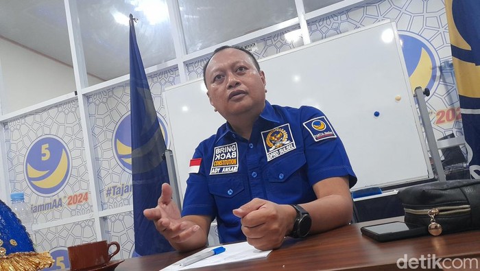 Ketua DPD NasDem Kepulauan Selayar, Ady Ansar.