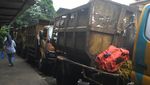 Aksi Mogok Kerja 130 Sopir Truk Sampah di Bogor
