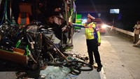 Bus Wisata SMP PGRI 1 Wonosari Kecelakaan di Tol Jombang, Begini Status Uji Kelaikannya