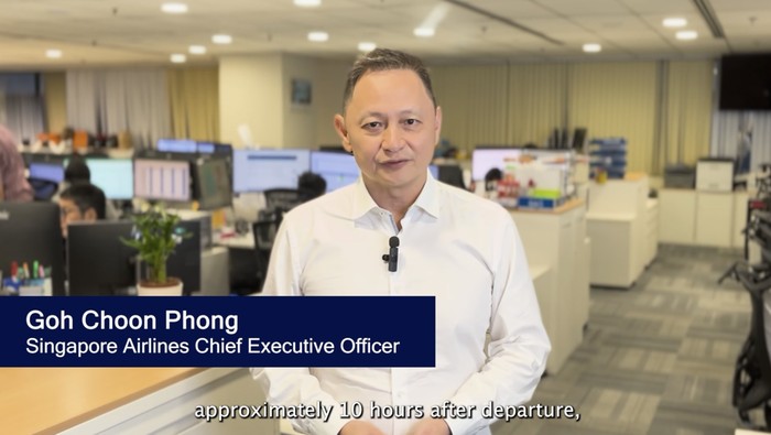 CEO Singapore Airlines Goh Choon Phong