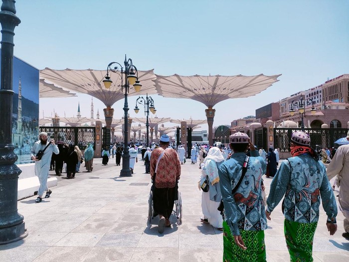 Cuaca panas di Saudi capai 41 derajat Celcius