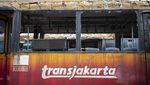 Penampakan 417 Bangkai Bus Transjakarta yang Mau Dimusnahkan