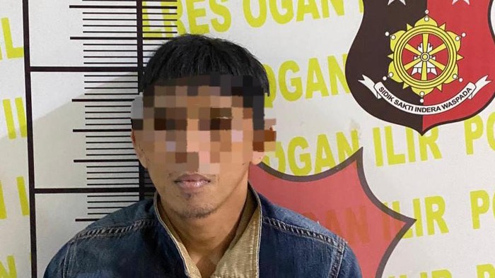 Feri Irawan, satu dari empat pelaku pencuri uang Rp 105 juta modus gembos ban.