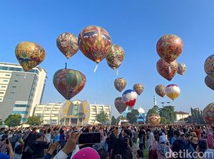 Asyik! Balon Udara Raksasa Bakal Hiasi Langit Purwokerto Weekend Ini