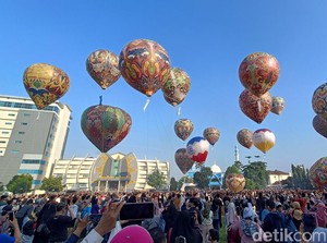 Asyik! Balon Udara Raksasa Bakal Hiasi Langit Purwokerto Weekend Ini