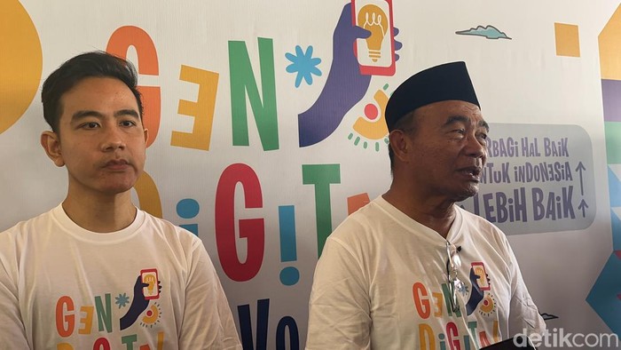 Menko PMK muhadjir Effendy dan Gibran Rakabuming Raka di Lokananta Solo, Rabu (23/5/2024)