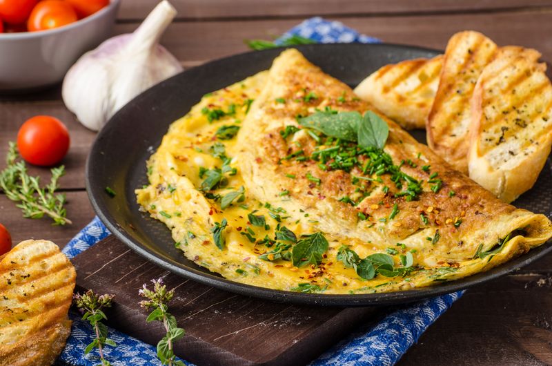 Ilustrasi omelet