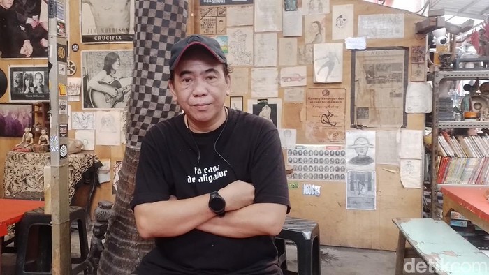 Ivan Moningka, pemilik Kampoeng Gallery di Kebayoran Lama, Jaksel