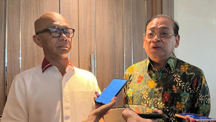 Jaksa Agung Muda bidang Intelijen (Jamintel) Kejagung, Reda Manthovani dan Ketua KIP, Donny Yoesgiantoro