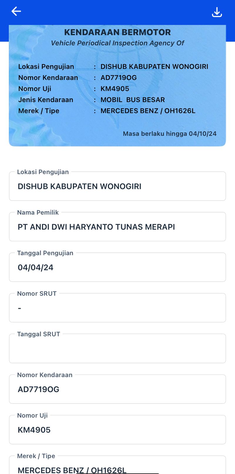 Kecelakaan bus pariwisata