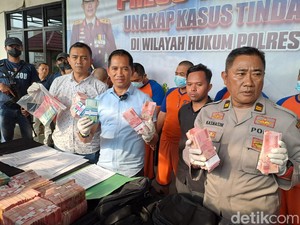 Polisi Sita Rp 1,19 Miliar Uang Palsu dari Sindikat di Jombang
