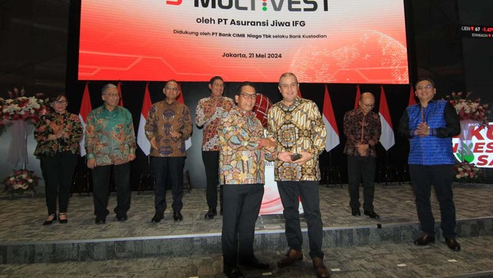 KSEI-IFG Life Manfaatkan Layanan S-Multivest PT Kustodian Sentral Efek Indonesia (KSEI) sinergi dengan dan IFG Life. Mereka meluncurkan penggunaan layanan Sistem Multi Investasi Terpadu (S-Multivest).