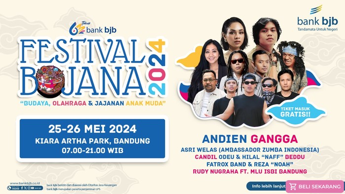 Lewat Festival Bojana 2024, bjb Ajak Kaum Muda Berani Tampil Beda & Sehat