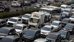 Macetnya Jakarta Saat Jam Pulang Kerja Jelang Libur Panjang