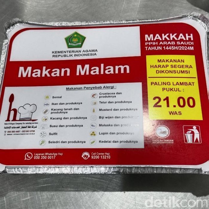 Makanan Jemaah Haji