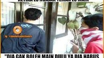 Dulu kesal banget kalau dilarang main saat siang-siang. Foto: Facebook/Meme Comic Lovers