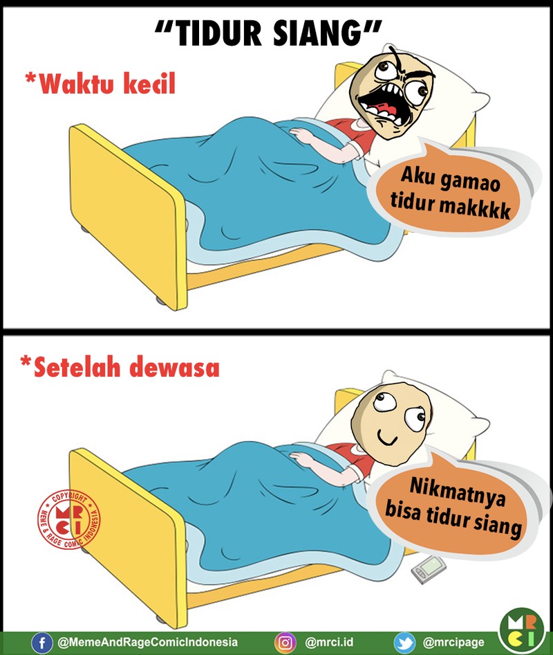 Kenapa ya, waktu kecil rasanya kesal banget tiap disuruh tidur siang? Sekarang, momen tidur siang justru jadi idaman setiap orang dewasa.