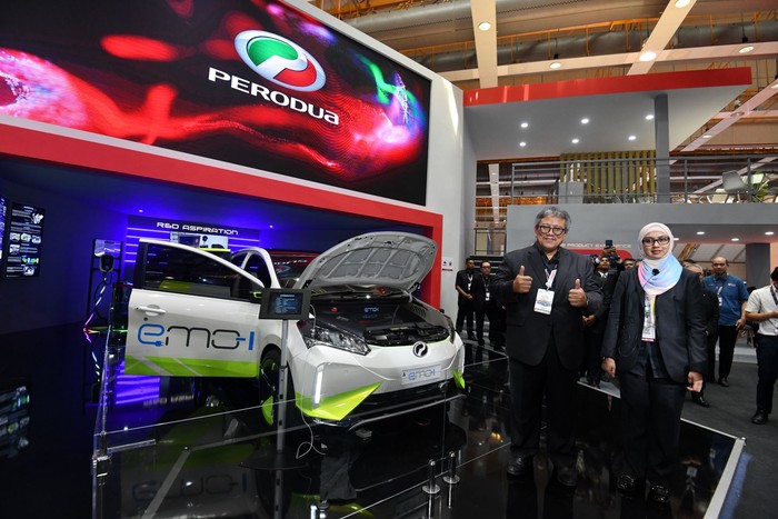 Mobil listrik Perodua Myvi Conversion