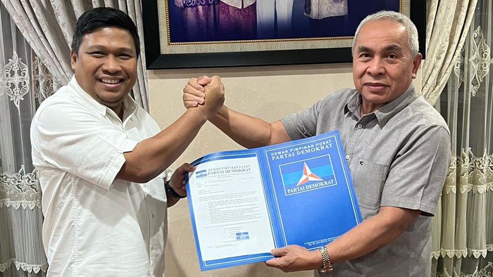 Partai Demokrat resmi mendukung Isran Noor sebagai calon gubernur Kalimantan Timur (dok.istimewa)