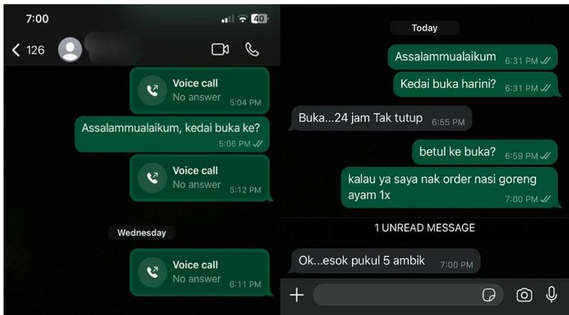 Pelanggan Ini Ngamuk, Pesan Nasi Goreng Malam Disuruh Ambil Esok Pagi