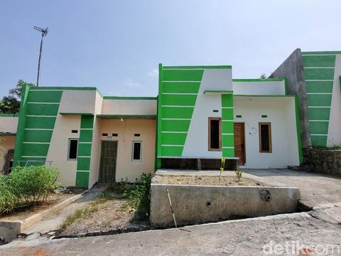 Perumahan subsidi di Sendangsari, Pajangan, Kabupaten Bantul, DIY, Rabu (22/5/2024).