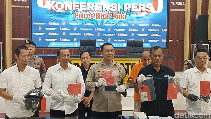 Polres Blitar Kota ungkap kasus curanmor