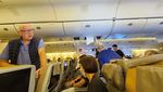 Potret Kerusakan Pesawat Boeing 777 Usai Turbulensi Hebat