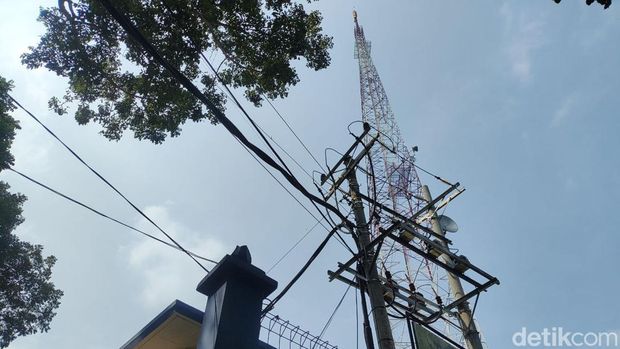 Potret Negari Tower di Ngoro-oro Gunungkidul. Foto diambil Rabu (22/5/2024).