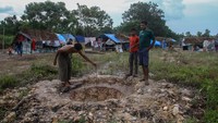 Nantinya mereka akan ditempatkan di lokasi yang disiapkan oleh pemerintah daerah setempat.