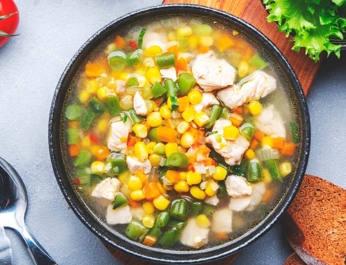 Resep Sup Ayam dan Sayuran