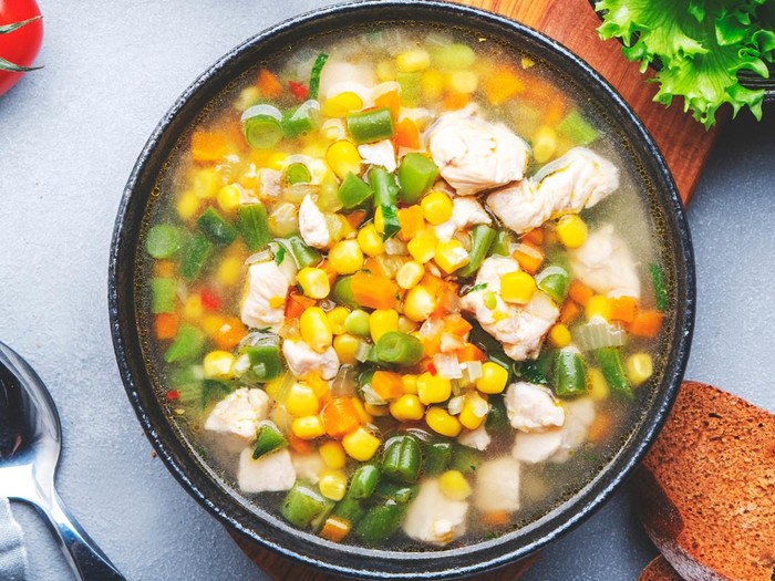 Resep Sup Ayam dan Sayuran