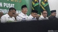 Plt Ketua Umum DPP PPP Muhamad Mardiono awalnya menjabarkan tabulasi hasil perhitungan suara PPP yang dilakukan pihaknya. Di tingkat kabupaten/kota, PPP memperoleh 8.060.774 suara dengan keterwakilan kursi di tingkat kabupaten/kota yaitu 845 kursi di DPRD.
