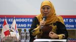 Senyum Khofifah-Emil Dardak Usai Didukung Perindo di Pilgub Jatim 2024