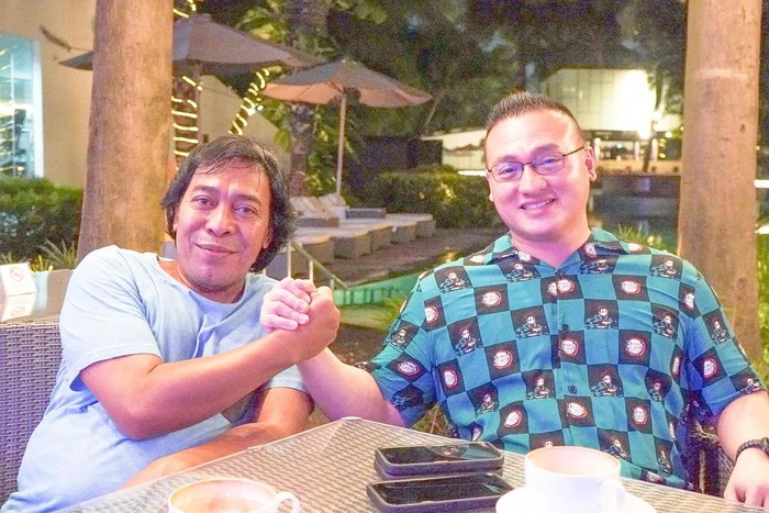 Anggota DPRD DKI Jakarta Fraksi PDI Perjuangan Bertemu Dengan Anggota DPD RI Terpilih Komeng Sepakat Menjaga Kelestarian Seni Budaya Betawi