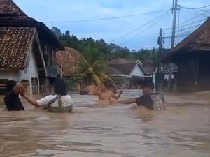 BPBD OKU Selatan Catat Ratusan Rumah Terendam Banjir-Fasilitas Umum Rusak