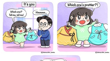 Jadi intinya itu ada di kamu, ya kamu, bukan apa yang dikenakan. Foto: (Bored Panda).