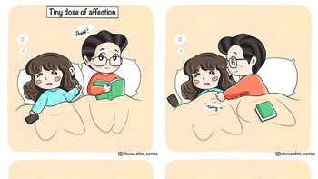 Sudahkah detikers memberikan kecupan hangat kepada pasangan? Foto: (Bored Panda).