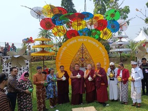 Festival Bumi Mandhala Bikin Candi Ngawen Lebih Hidup saat Waisak