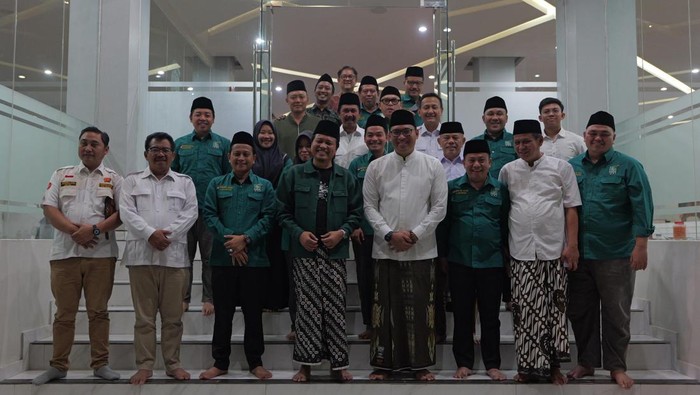 Jajaran DPW PKB Jateng bersama DPD Gerindra Jateng