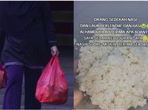 Kelaparan, Wanita Ini Rela Makan Nasi dan Ayam Basi