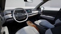 Kia EV3 dirancang untuk bisa mengangkut 5 orang. Menariknya, kabin mobil ini didominasi dengna material berwarna cerah yang membuat suasananya terlihat nyaman.  Foto: dok. KIA Corporation