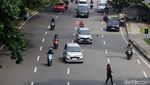 Long Weekend, Lalin di Jakarta Lancar