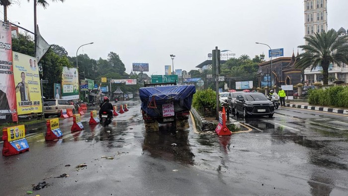 One way berakhir, Lalin di Puncak Bogor kembali normal 2 arah sore ini