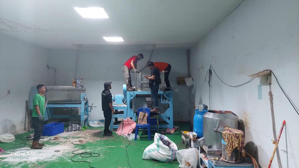 Pekerja Manufaktur di Makassar Tewas Tersangkut Mesin Mikser Saat Bekerja