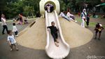 Potret Keramaian Tebet Eco Park Saat Libur Waisak