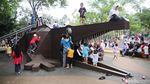 Potret Keramaian Tebet Eco Park Saat Libur Waisak