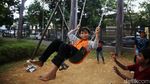 Potret Keramaian Tebet Eco Park Saat Libur Waisak