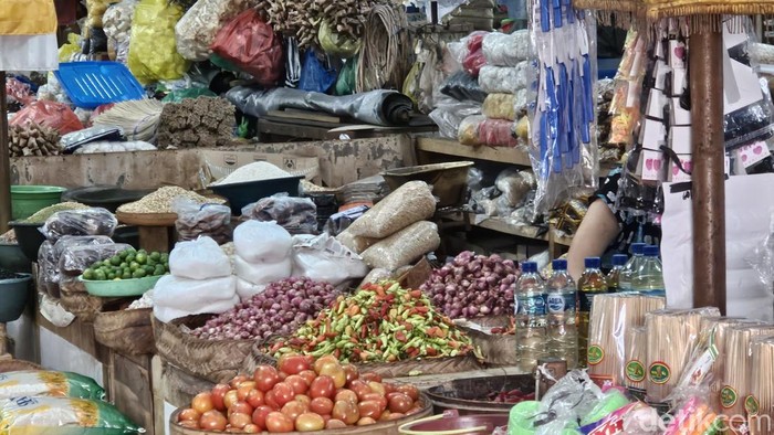Suasana di Pasar Galiran, Klungkung, Bali, Kamis (23/5/2024).
