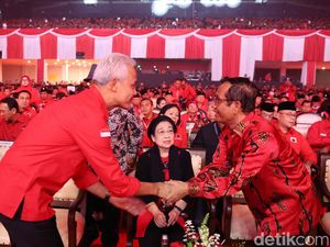Ahok, Hingga Ganjar-Mahfud Hadiri Rakernas PDIP